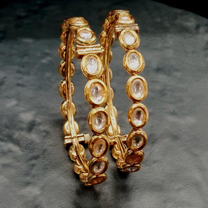 Kundan Bangle 1 Gold 2.6