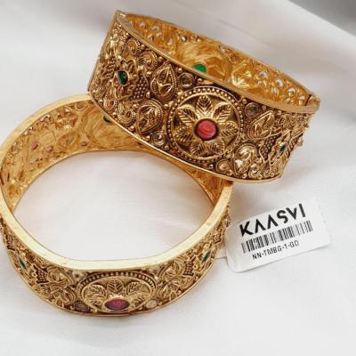 Temple Bangle 1 Gold