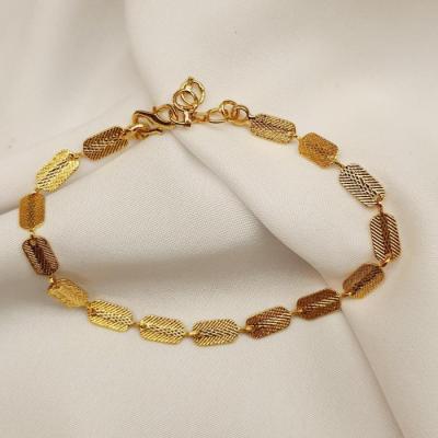 Gold Plated 1 Bracelet Gold