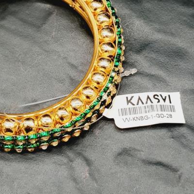 Kundan Bangle 1 Gold 2.8