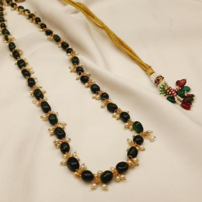 Bead Mala 5 Green Pearl