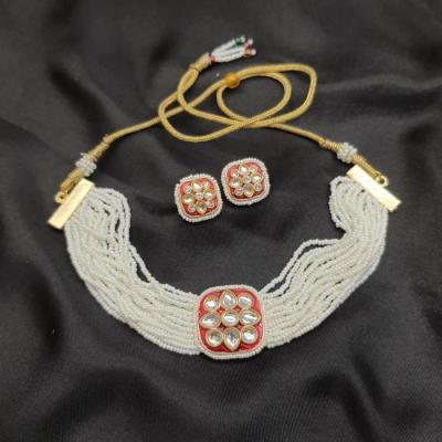 Kundan Chokar Set 1 Red