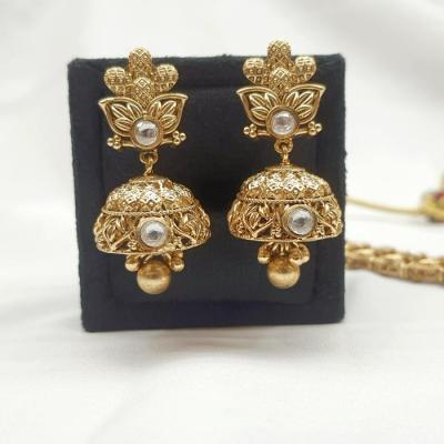 Kundan Necklace Set 5 Gold