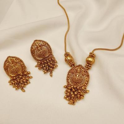 Temple Pendant Set - TMPS 1 Gold