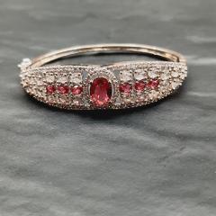 AD Bracelet 7 Ruby Silver