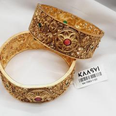 Temple Bangle 1 Gold