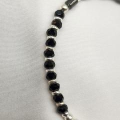 Silver Replica Bracelet 1 Black Silver