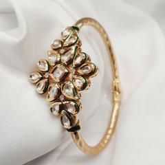 Premium Kundan Bracelet 1 Gold