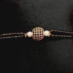 Mangalsutra Bracelet 1 Black Gold