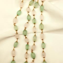 Bead Mala 4 Mint Pink