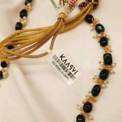 Bead Mala 5 Green Pearl