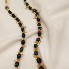 Bead Mala 5 Green Pearl