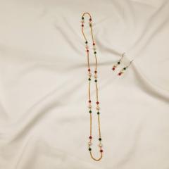 Bead Pearl Mala Set 1 Multi