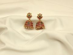 Antique Earrings 4 Ruby Gold