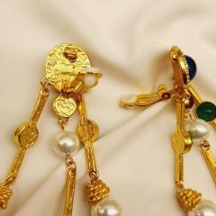 Fashion Earrings 10 Multi Gold