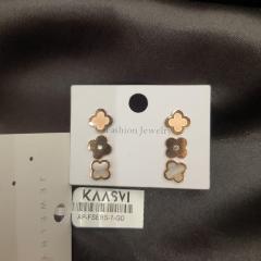 Fashion Earrings Set 7 Gold