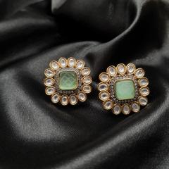 Kundan Tops 1 Mint Gold