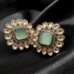 Kundan Tops 1 Mint Gold