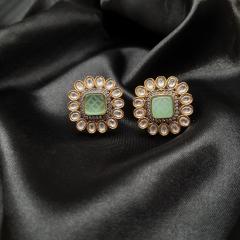 Kundan Tops 1 Mint Gold