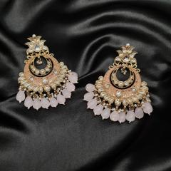 Mehandi Polish Earrings 3 Pink