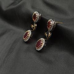 Sabya Sachi SS Earrings 1 Red