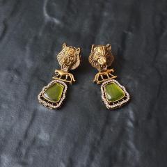 Sabya Sachi SS Earrings 1 Green