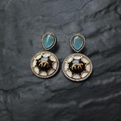 Sabya Sachi SS Earrings 4 Blue