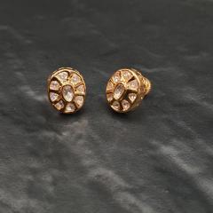 Tayani Kundan Earrings 1 Gold