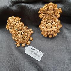 Temple Earrings 1 Gold