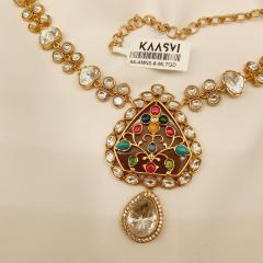 Amrapali Necklace Set 8 Multi Gold