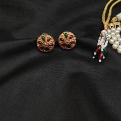 Antique Chokar Set 4 Ruby Green Gold