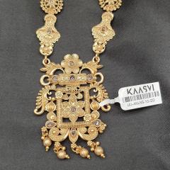 Antique Long Necklace Set 10 Gold