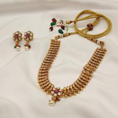 Antique Necklace Set 1 Gold