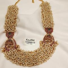 Antique Necklace Set 1 Ruby Gold