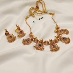 Antique Necklace Set 1 Gold