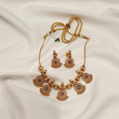 Antique Necklace Set 1 Gold