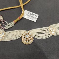 Tayani Kundan Necklace Set 1 Gold