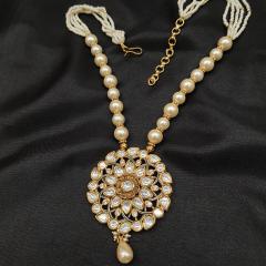 AC Kundan Pendant Set 2 Gold