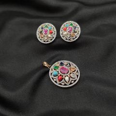 AD Pendant Set - ADPS Navratan