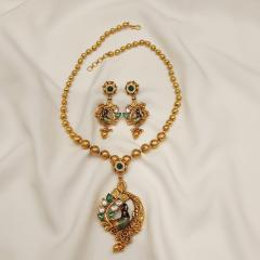 Antique Pendant Set - ANPS 1 Mina Gold