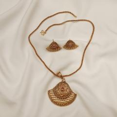 Antique Pendant Set - ANPS 1 Pink Gold