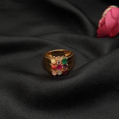 Gents Ring - GRG Navratan Gold